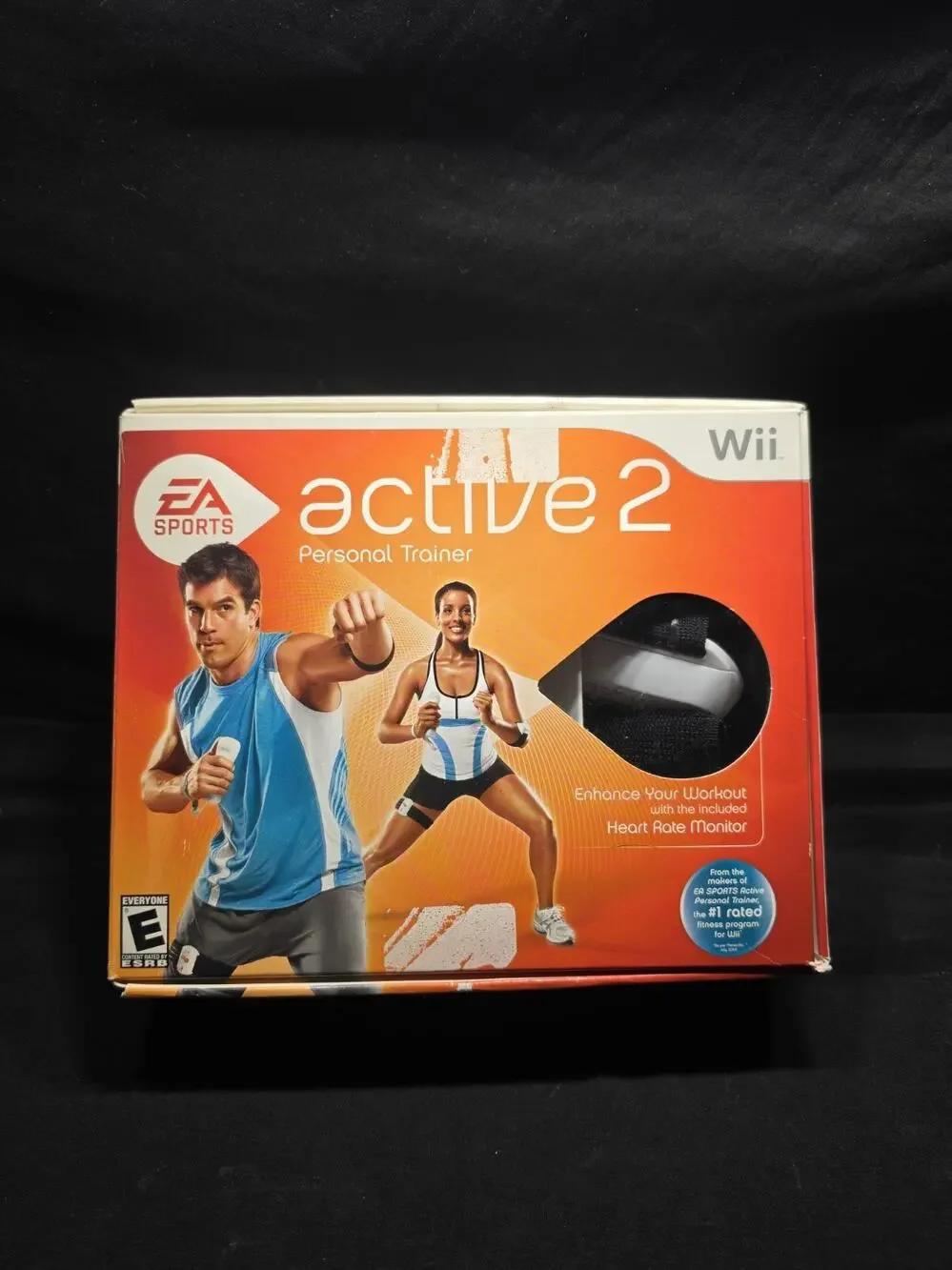 Ea Sports Active 2 Box - Nintendo Wii Cib With Heart Rate Monitor